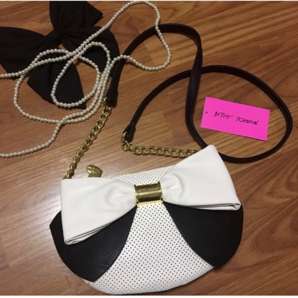 Betsey Johnson Bow Crossbody